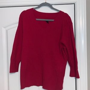 Style & Co. Women Pink Sweater